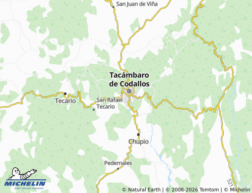 Mappa MICHELIN Jardines de la Purísima - ViaMichelin