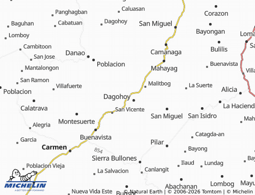 Mappa MICHELIN La Esperanza - ViaMichelin
