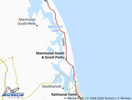 Mappa MICHELIN Kaluthawalai 2 - ViaMichelin