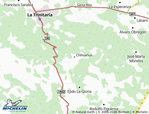 MICHELIN Chihuahua map - ViaMichelin