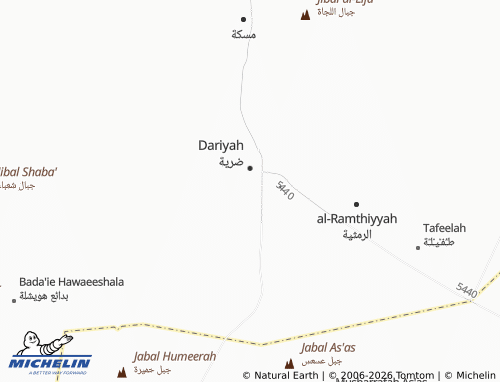 MICHELIN-Landkarte al-Nakheel - ViaMichelin
