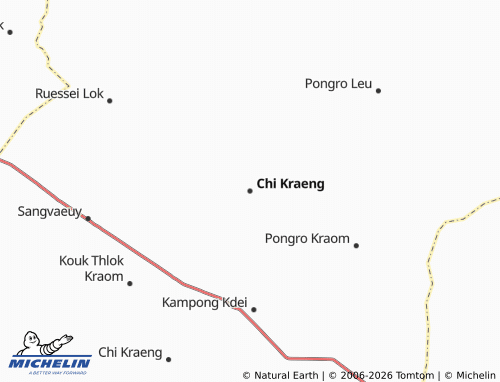 Carte MICHELIN Chi Kraeng - ViaMichelin