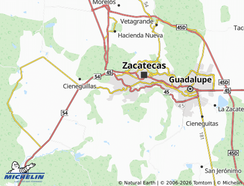 Mappa MICHELIN Constelaciones - ViaMichelin