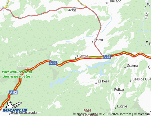 Mapa MICHELIN Diezma - ViaMichelin