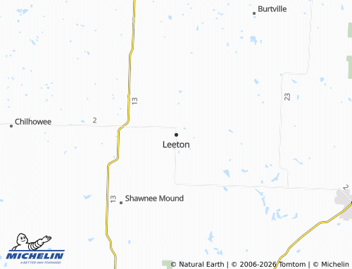 Carte MICHELIN Leeton - ViaMichelin