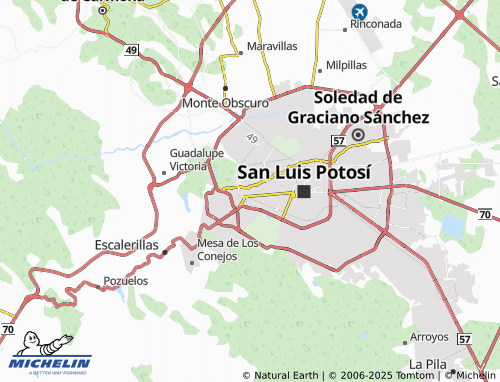 MICHELIN Polanco map - ViaMichelin
