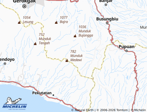 Mapa MICHELIN Sepang Kelod - ViaMichelin