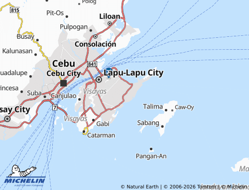 Mappa MICHELIN Maribago - ViaMichelin