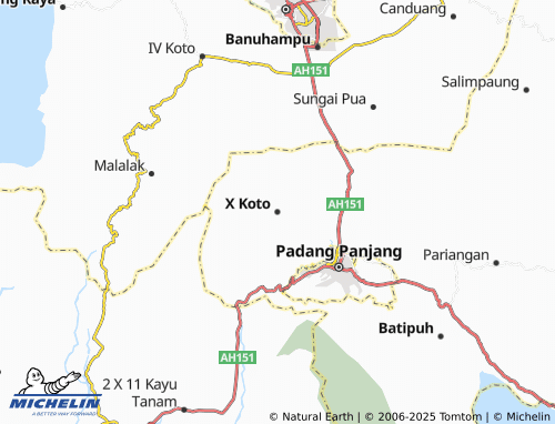 MICHELIN X Koto map - ViaMichelin