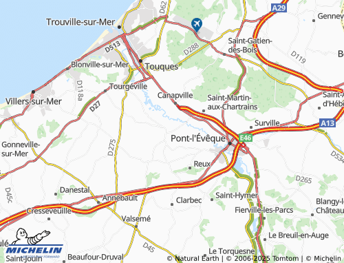 Carte MICHELIN Les Moutiers - ViaMichelin