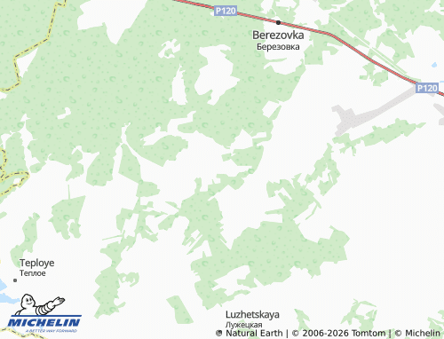 Carte MICHELIN Koptilovo - ViaMichelin