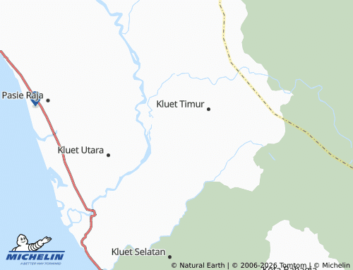 MICHELIN Lawe Sawah map - ViaMichelin