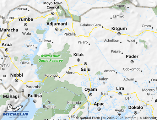 Mappa MICHELIN Kilak - ViaMichelin