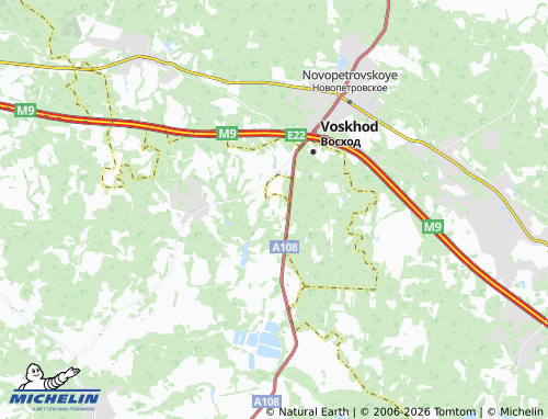 Carte MICHELIN Fortuna SNT - ViaMichelin