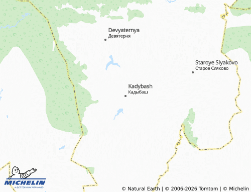 MICHELIN-Landkarte Kadybash - ViaMichelin