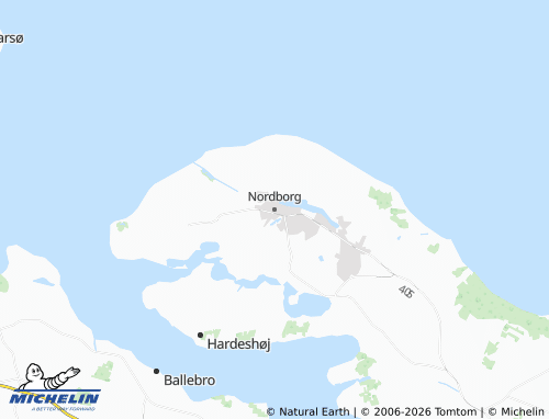 Mappa MICHELIN Nordborg - ViaMichelin