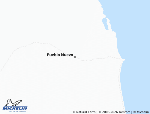 MICHELIN-Landkarte Pueblo Nuevo - ViaMichelin