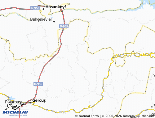 MICHELIN Gönüllü map - ViaMichelin