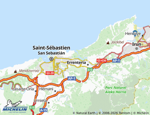 Mapa MICHELIN Pasai San Pedro - ViaMichelin
