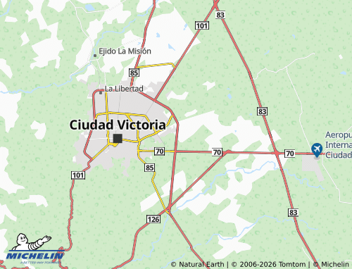 MICHELIN La Nueva Esperanza map - ViaMichelin