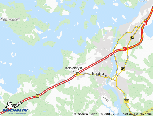 MICHELIN-Landkarte Rauha - ViaMichelin
