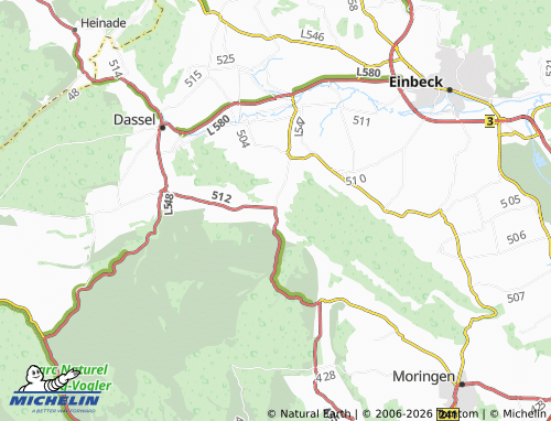 MICHELIN Lauenberg map - ViaMichelin