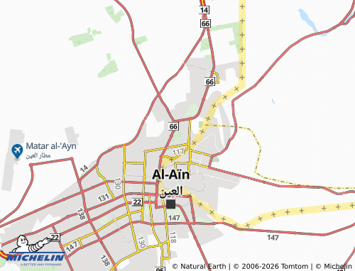MICHELIN Shareat Hili map - ViaMichelin