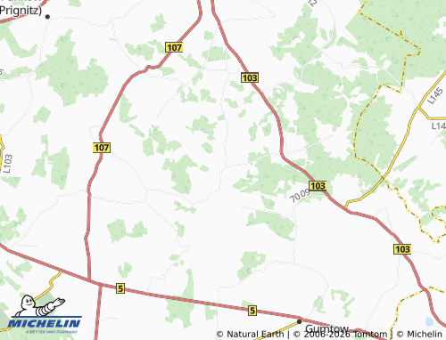 MICHELIN Kehrberg map - ViaMichelin