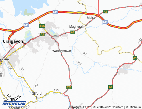 MICHELIN Banoge map - ViaMichelin