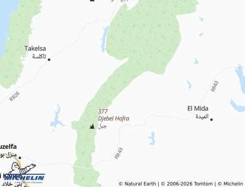MICHELIN al-Damous map - ViaMichelin