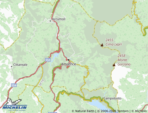 MICHELIN Prato map - ViaMichelin