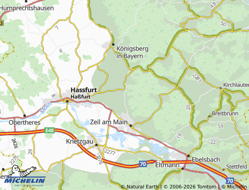 Mapa MICHELIN Krum - ViaMichelin