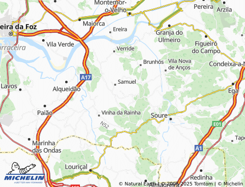 Mapa MICHELIN Carcavelos - ViaMichelin