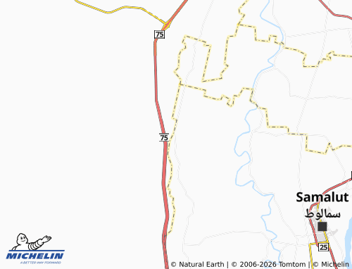 Mapa MICHELIN al-Wafa' - ViaMichelin