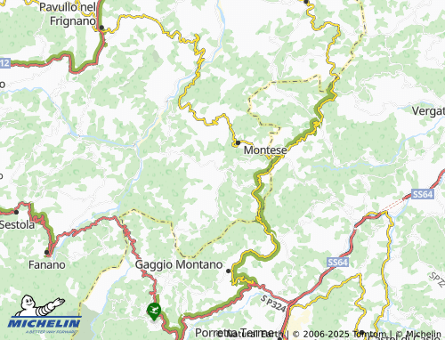 MICHELIN Maserno map - ViaMichelin