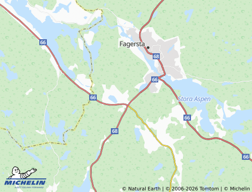 MICHELIN Marviken map - ViaMichelin