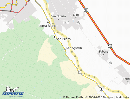 Mappa MICHELIN San Agustín - ViaMichelin