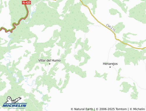 MICHELIN San Martín de Boniches map - ViaMichelin