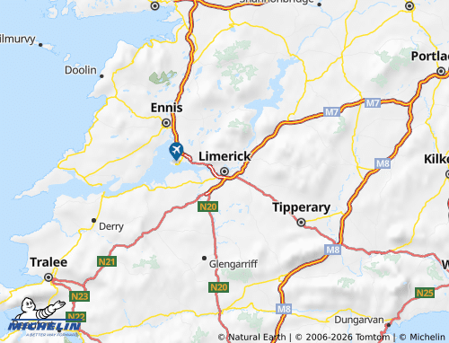 Mappa MICHELIN Limerick - ViaMichelin