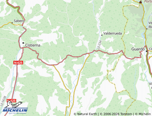 MICHELIN Cerezal map - ViaMichelin