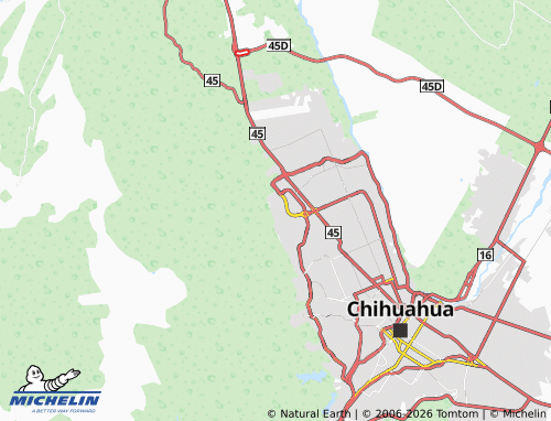 Mappa MICHELIN Misión Universidad III - ViaMichelin