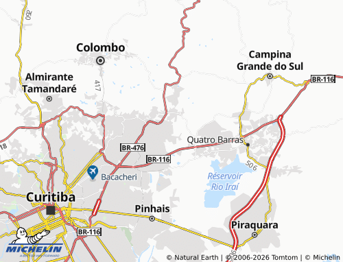 Mappa MICHELIN Paloma - ViaMichelin