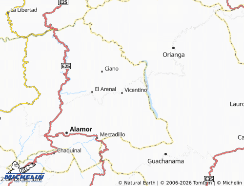 MICHELIN Vicentino map - ViaMichelin