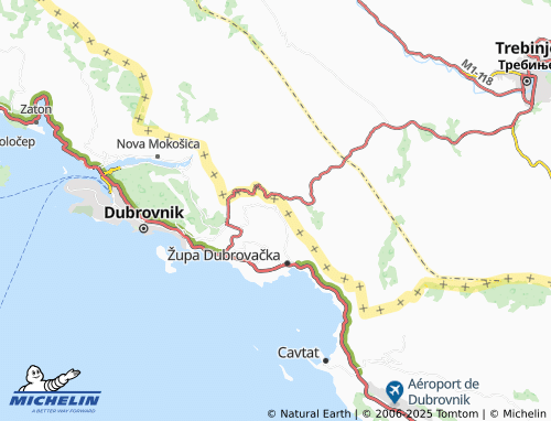 Mapa MICHELIN Makoše - ViaMichelin