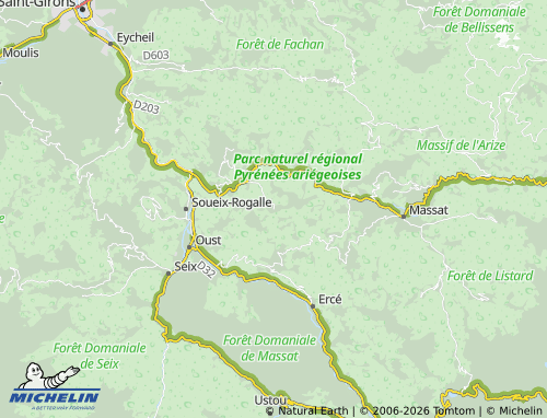 Carte MICHELIN Aleu - ViaMichelin