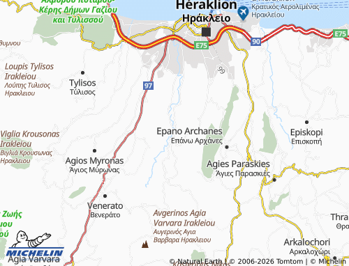 Mapa MICHELIN Chani - ViaMichelin