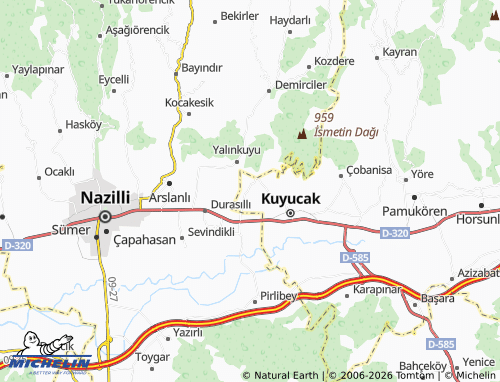 MICHELIN Beşeylül Merkez map - ViaMichelin