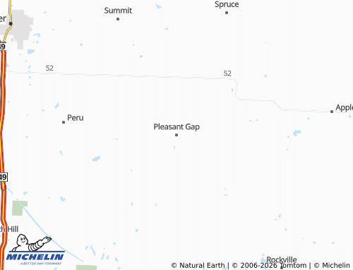 Mapa MICHELIN Pleasant Gap - ViaMichelin