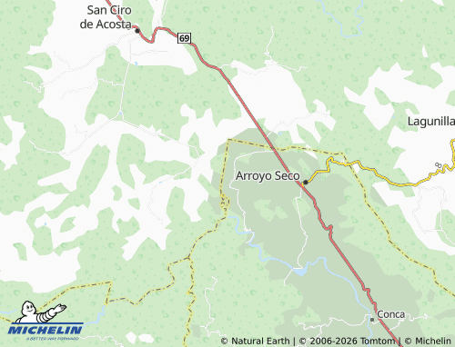 MICHELIN El Centro map - ViaMichelin