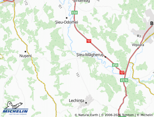 Mapa MICHELIN Chiraleș - ViaMichelin